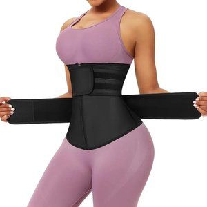 Breathable Neoprene Waist Trainer Trimmer Belt, Body Shapewear For Women